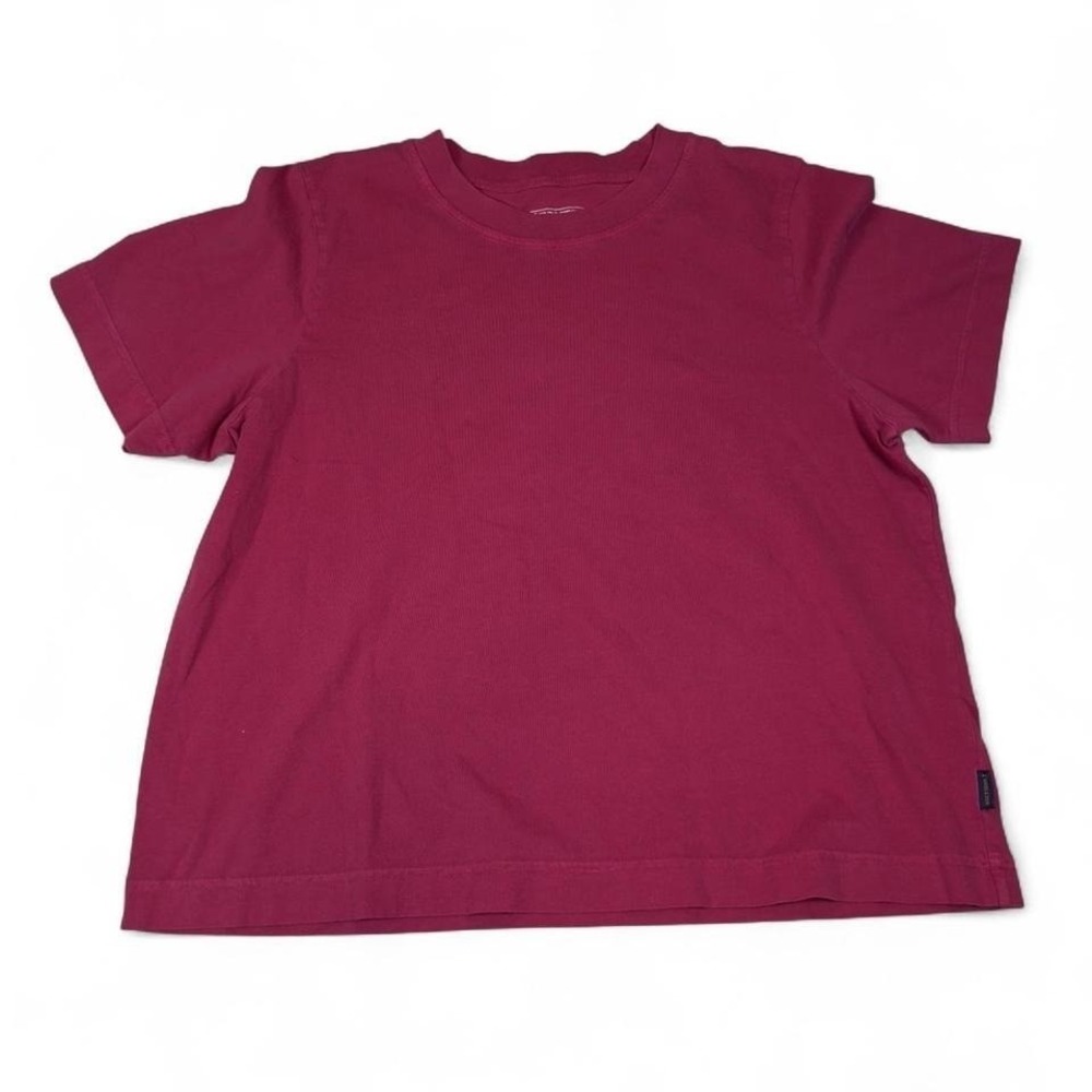 Pendleton Solid Burgundy Pocket T-Shirt Mens XL